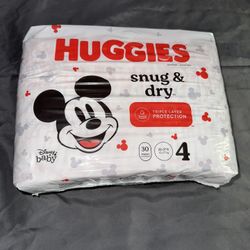 Huggies Diapers Size 4 