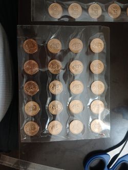 20 Coins US Dollar Mint Presidential 