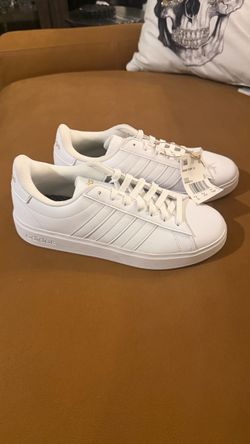 Adidas Grand Court 2.0 White Sneakers - NWT