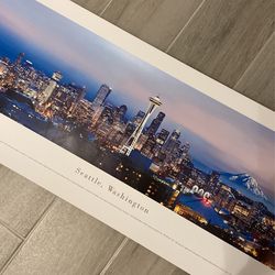 Panoramic Print Seattle Washington 