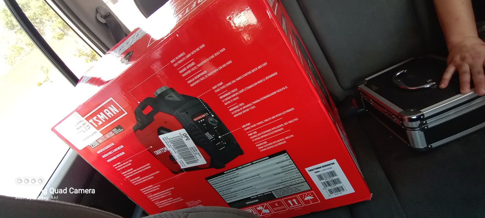 Craftsman 2200 Watt Gasoline Generator