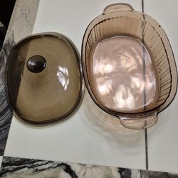 Vintage Vision Corning Roaster