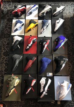 Nike air Jordan’s various sizes unc Travis Scott 12s 11s 13s Air Force infrared flu game Paris