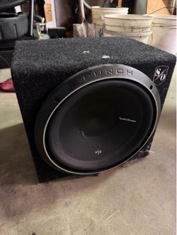 12inch Rockford subs off