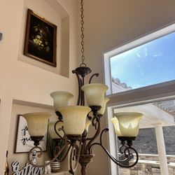 Dinning Table Iron Chandelier
