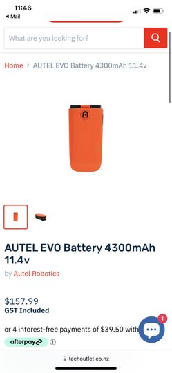 Áutel Evo battery 