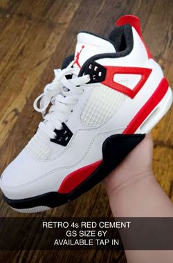 Retro 4 red cement