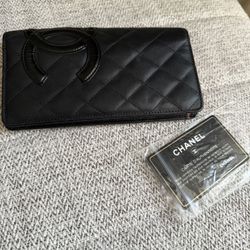 Authentic Chanel Quilt Wallet