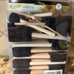 Assorted Foam Brush Set 