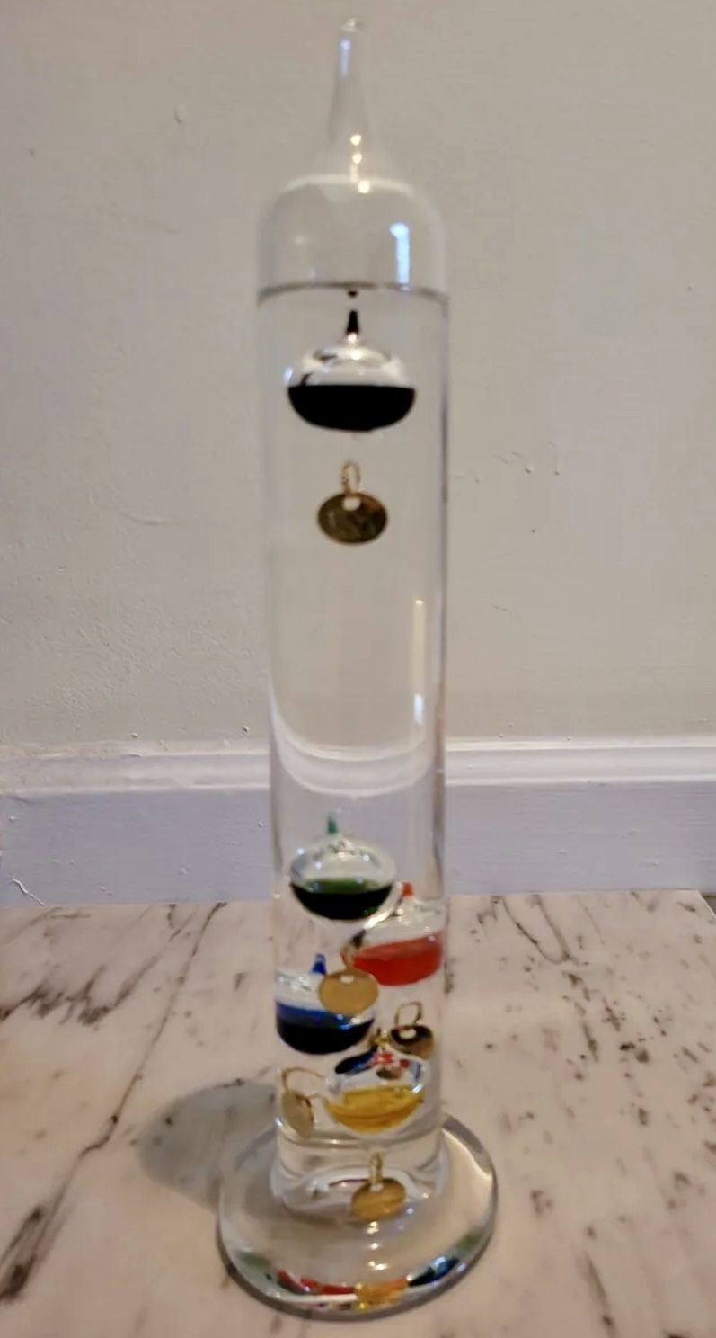Vintage Galileo Thermometer