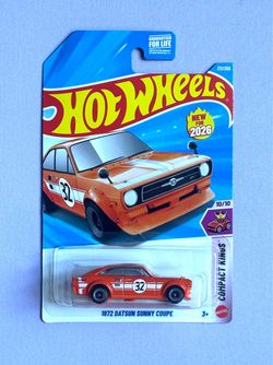 Hot wheels 1972 Datsun Sunny Coupe