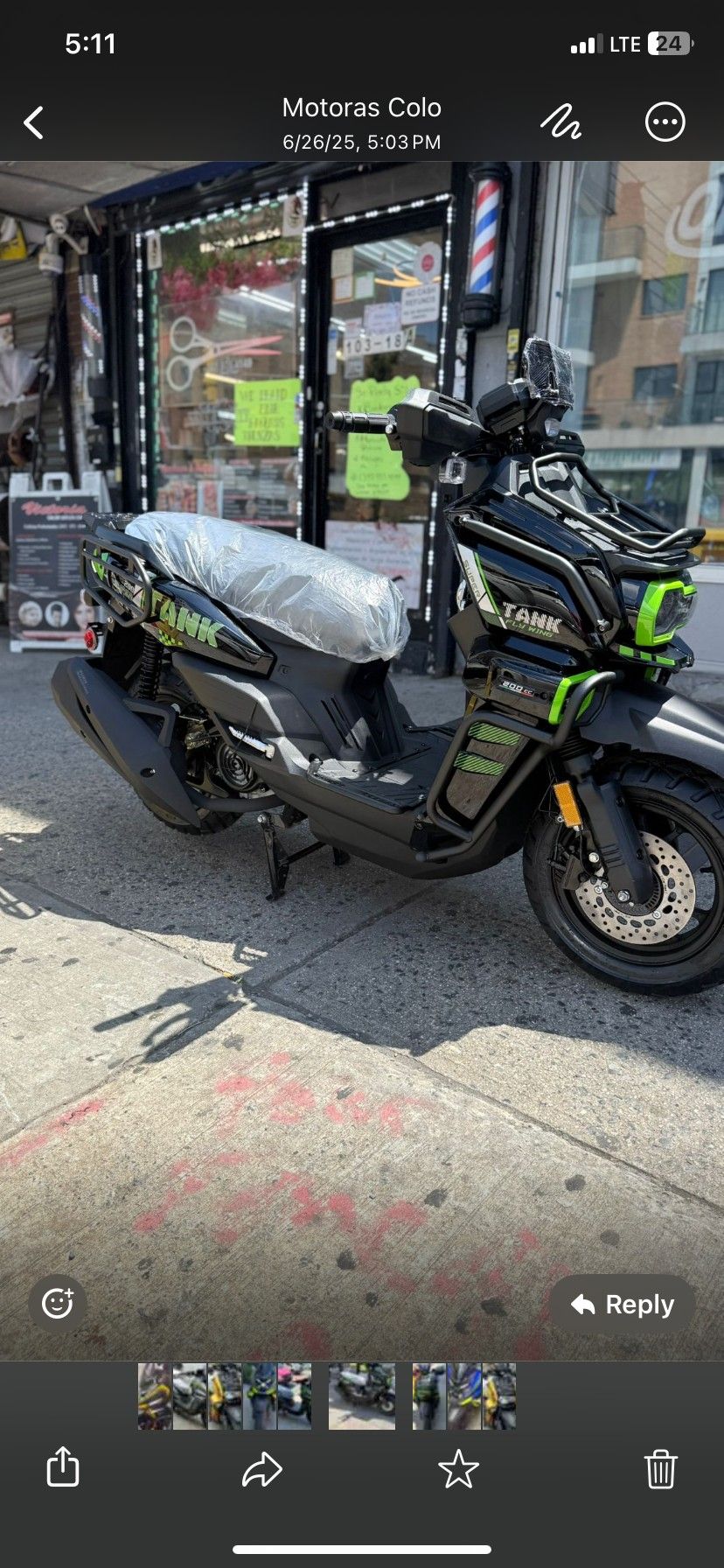 Tank 200cc