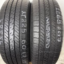 2 Tires 225 60 17 Yokohama Geolander G91 