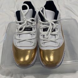 Jordan 11 Low Gold