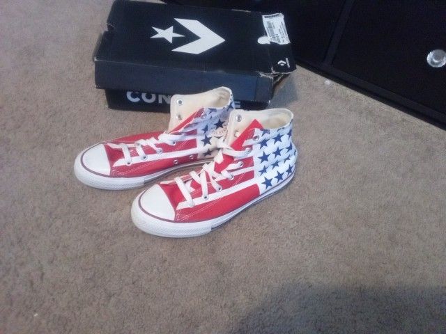 Converse American flag Size: 5 (Mens)