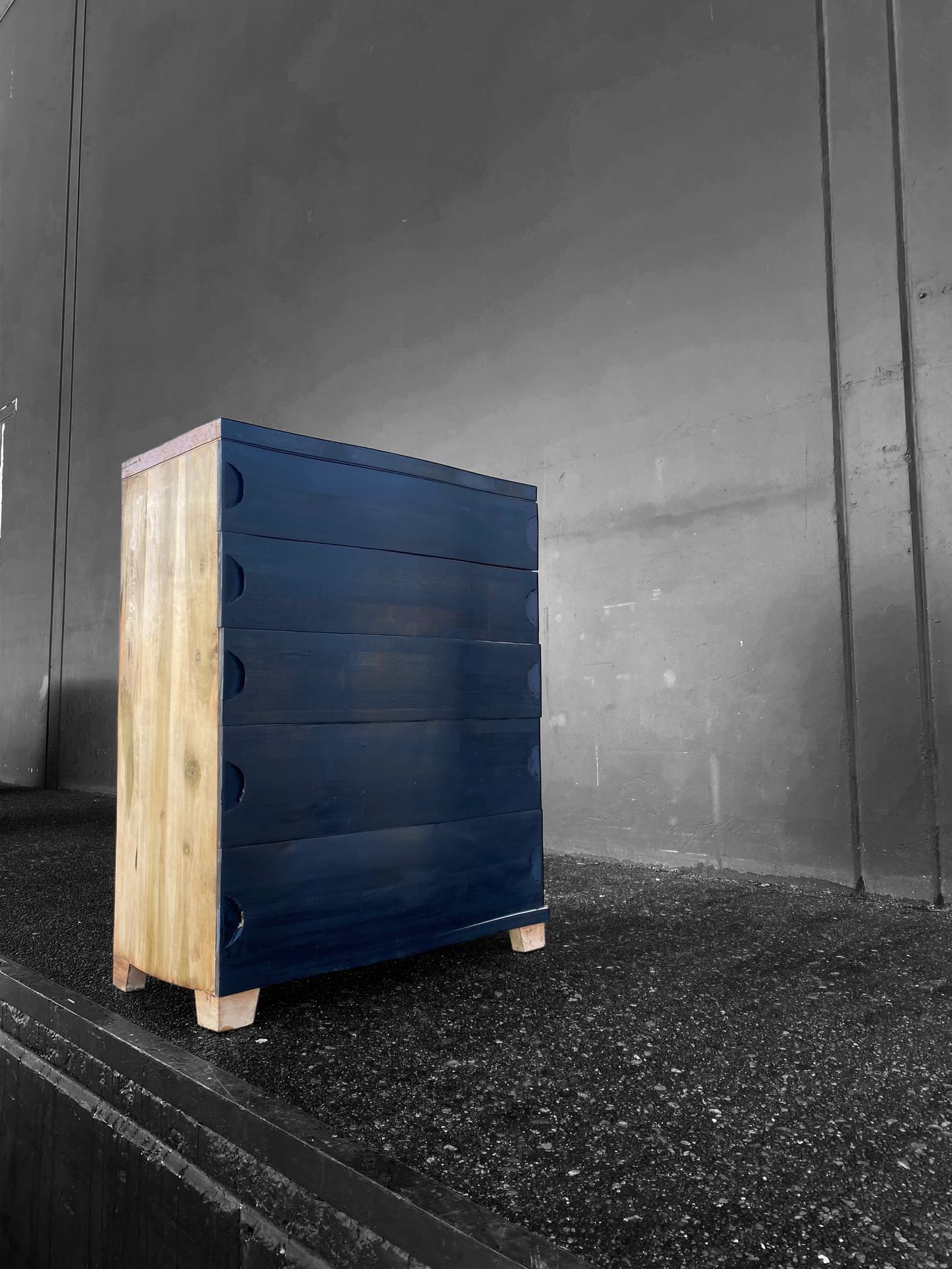 Lovely MCM Solid Wood Dresser