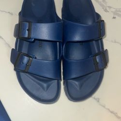 Navy Birkenstock Size 41