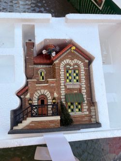 Department 56 Christmas Village Brick Building Figurine