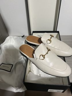 Gucci Princetown Leather Mules