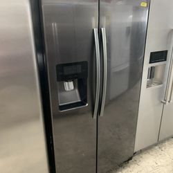Samsung Side By Side In Black Stainless Used