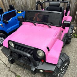 USED Pink Car For Toddler 