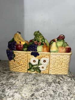 Vintage Fruit Canisters