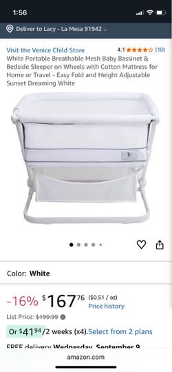 Venice child bassinet