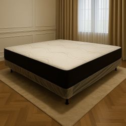 King Size Mattress – 10” Thick, Brand New from Factory. Available in All Sizes. Same-Day Delivery 🚚 