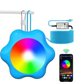 Editop LED Pool Lights for Above Ground/ Inground Pools with App Control