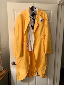 Yellow Gangster Halloween Costume