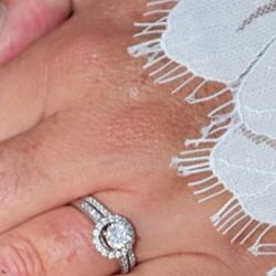 Diamond Engagement/wedding Ring 