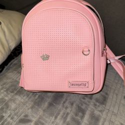 Loungefly Pink Pin Bag