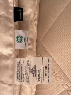 New Organic Naturepedic Mattress Topper