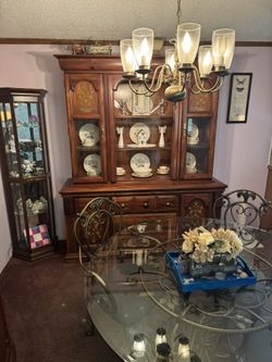 Table And China Cabinet
