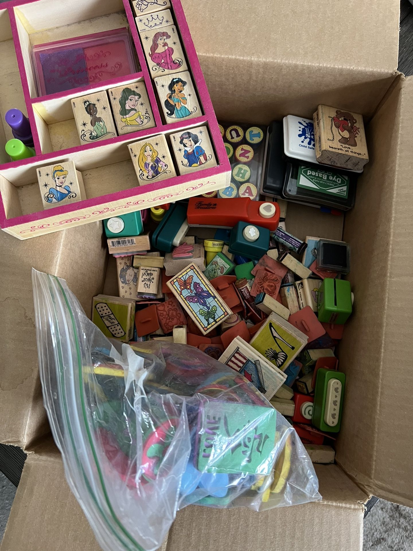 Box Of Misc stamps
