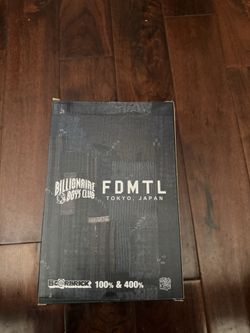 FDMTL. The Bearbrick x Billionaire Boys Club x FDMTL 100% & 400% Set