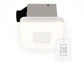 Commercial Electric 1011033867 Smart LED Exhaust Fan Bluetooth 80/110 CFM