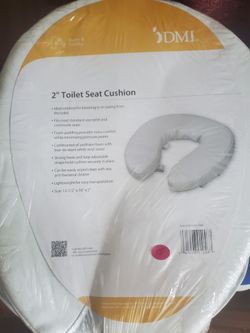 Toilet seat 2 inch cushion