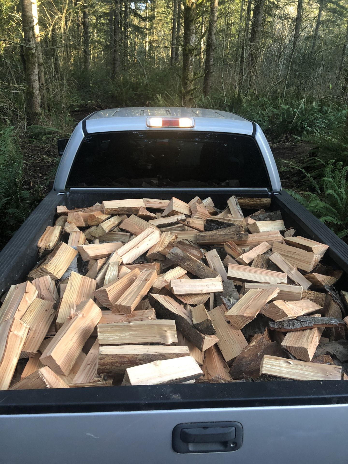 Split firewood for sale