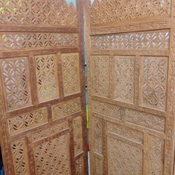 Handcarved Teakwood Room Dividers 