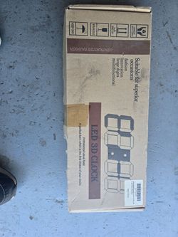 large digital clock