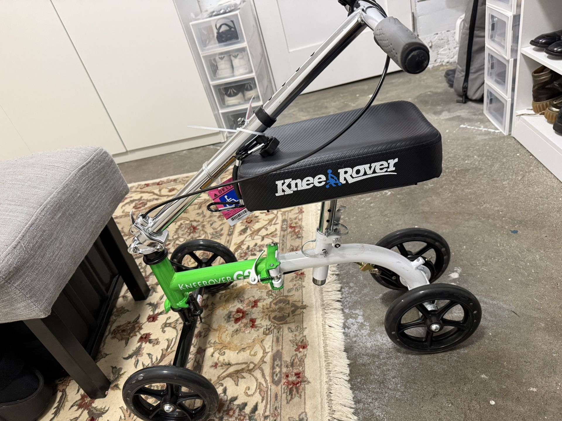 KneeRover Go Hybrid – Travel-Friendly Knee Scooter Only $65!