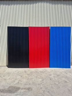 Premium Corrugated Metal Panels | Custom Cut | Designer Colors