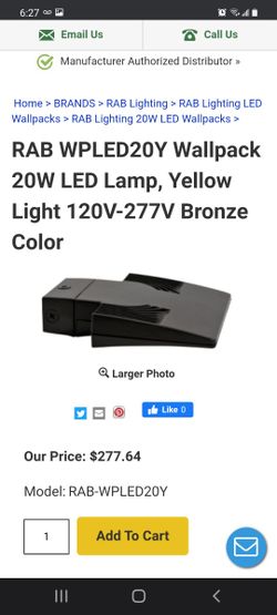 LPACK Light LES Wallpack