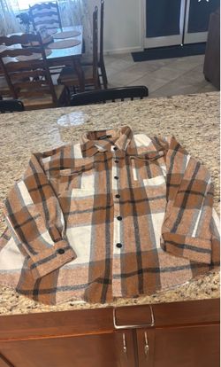 Women’s Flannel jacket size large