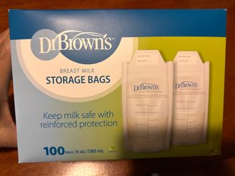 Drs Browns Breast Milk storage bags new