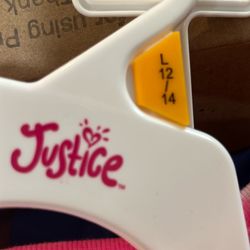 Justice said tank top and shorts.