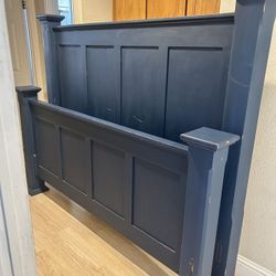 California King Bed Frame With Mattress Box Spring Base 