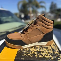 Oliver Leather/Fabric Work Boots