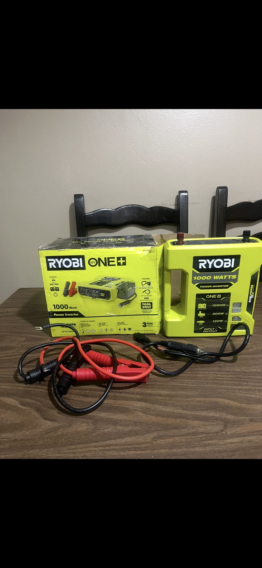 Ryobi 18v ONE+ 1000 Watt Power Inverter